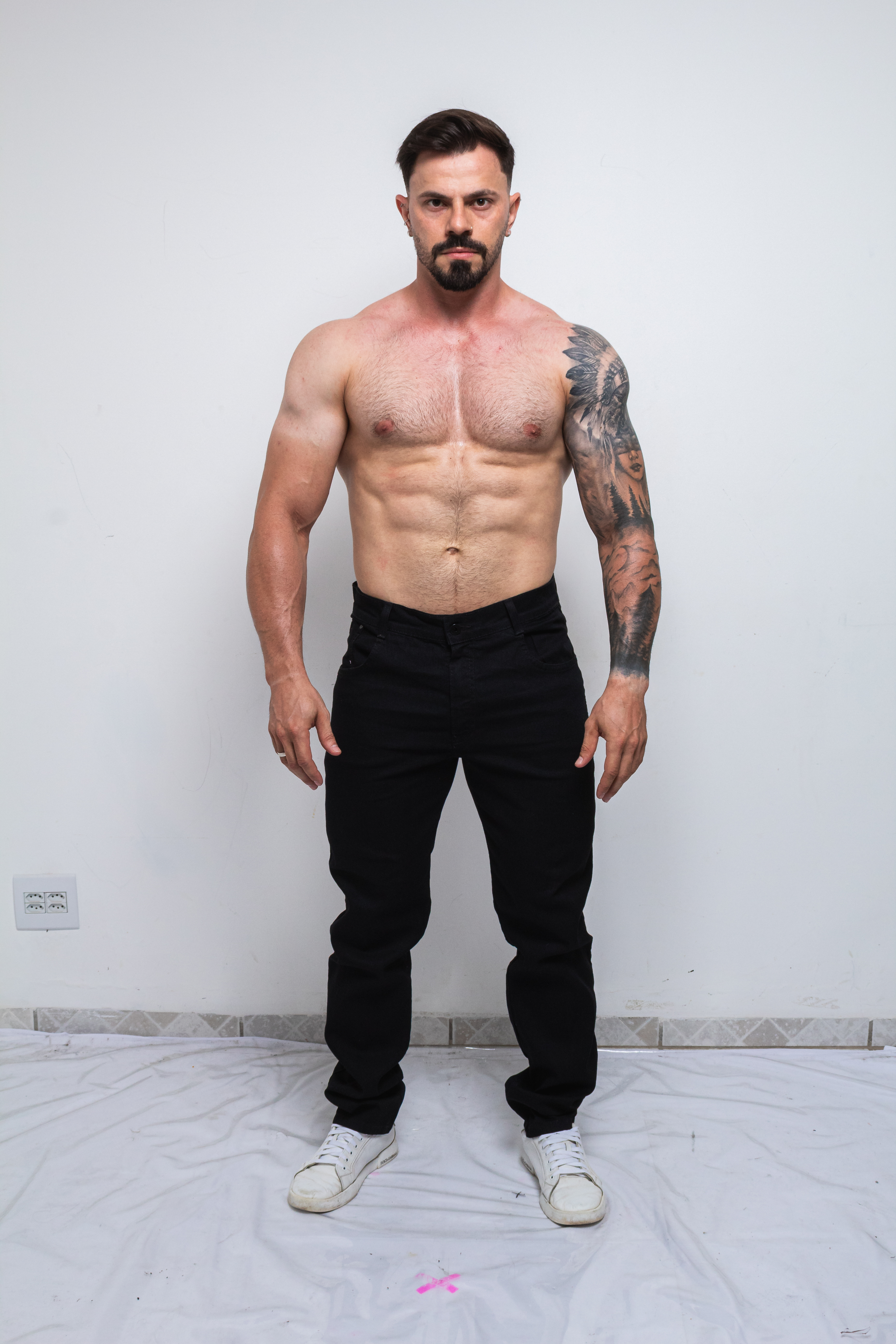 Calça Sarja Masculina Preta Intenso